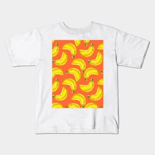 Bananas watercolor Kids T-Shirt